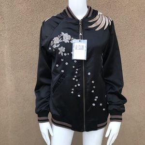 Koisea bomber women’s jacket size L black